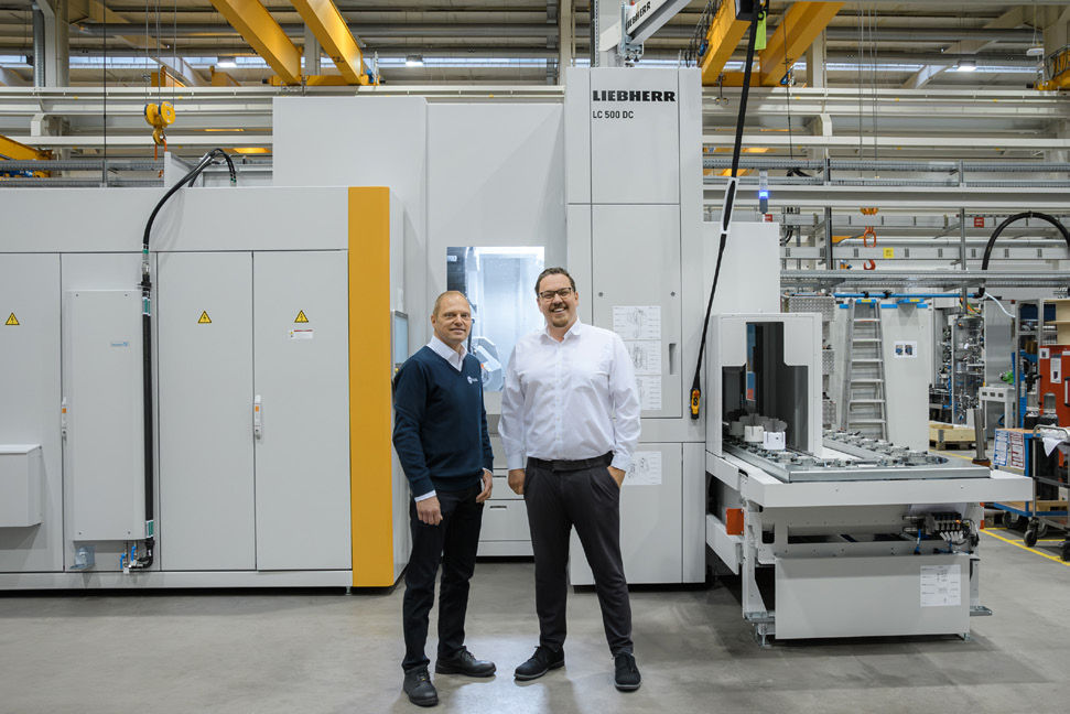 Machine acceptance of the LC 500 DC in Kempten